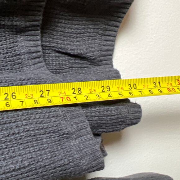 Pact Men L Organic Cotton Henley Knitted Heather Grey Long Sleeve - Picture 5 of 7